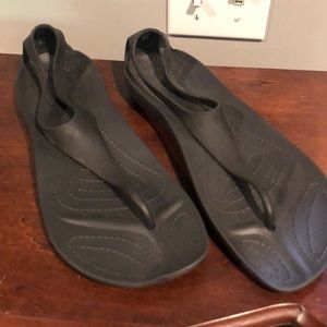 Croc sandals